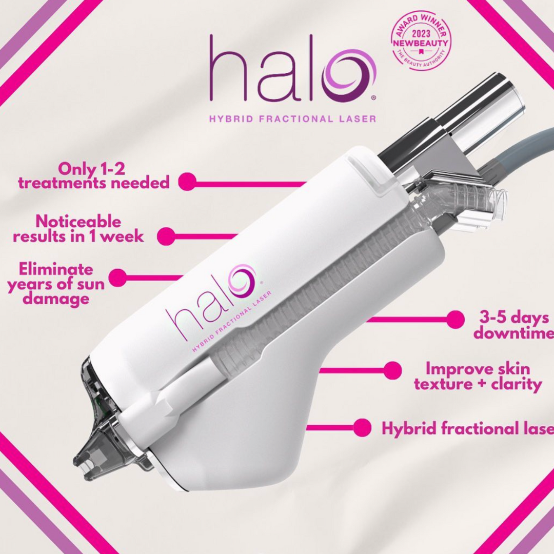 HALO Laser + BBL Single Session: Face, Neck or Chest (one area)